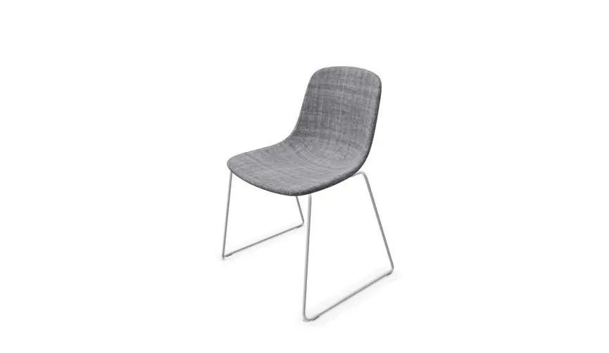 Stuhl Sled fully upholstered hauptaufnahme