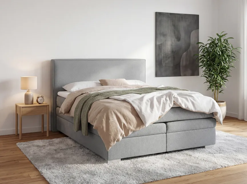 Boxspringbett 140x200 cm milieu