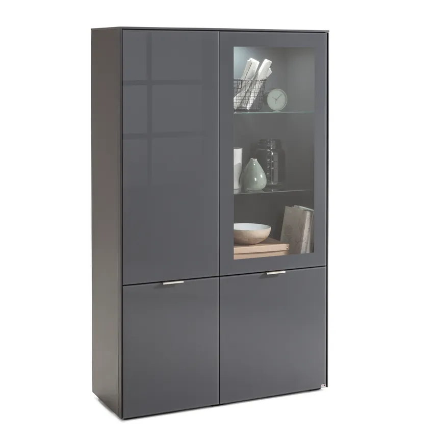 Vitrine 2-trg., material_farbe