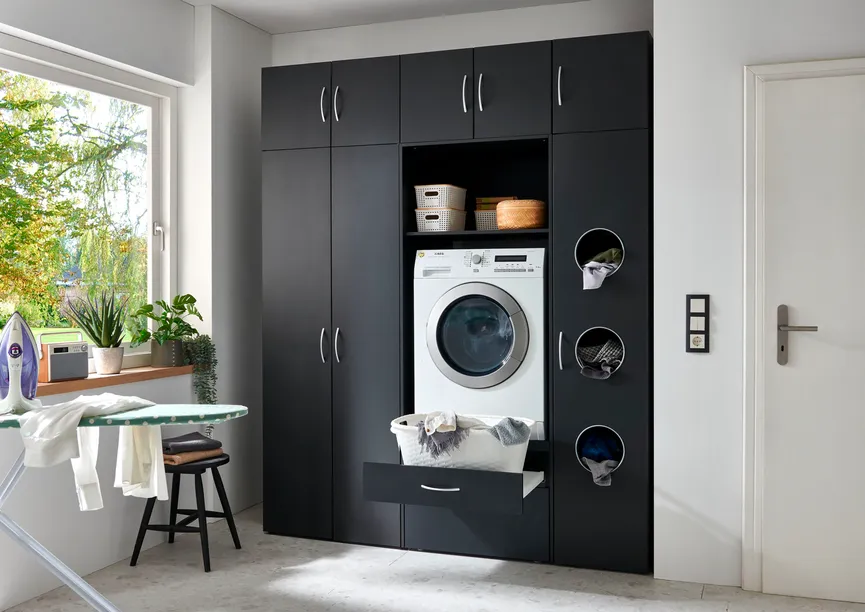 Wäscheschrank detail