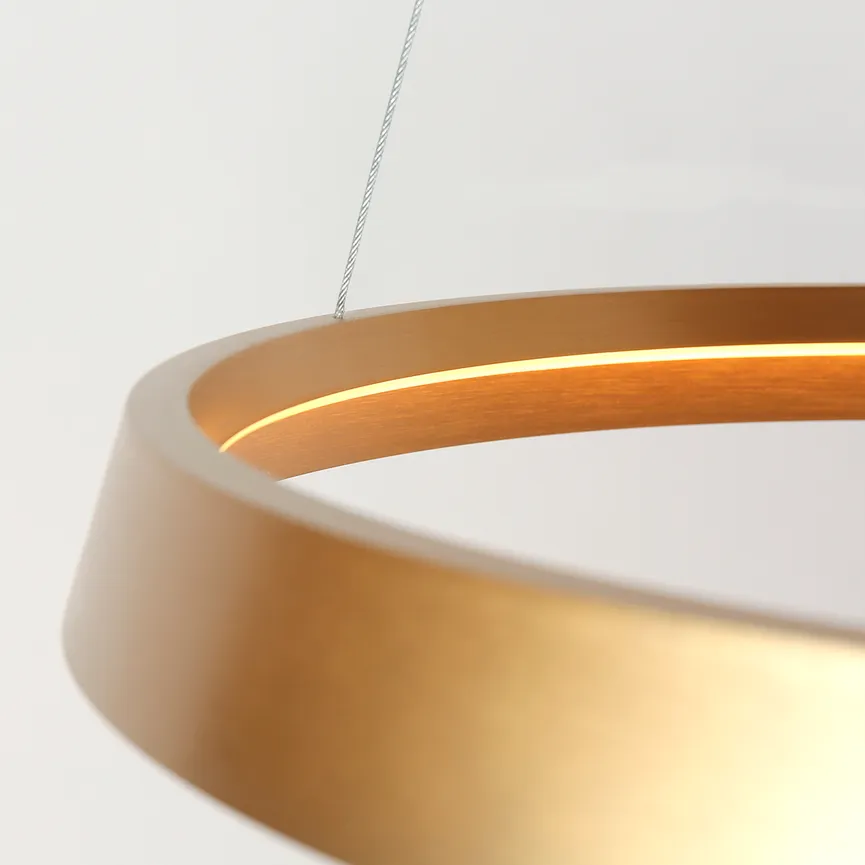 Pendelleuchte "Ringlux" detail