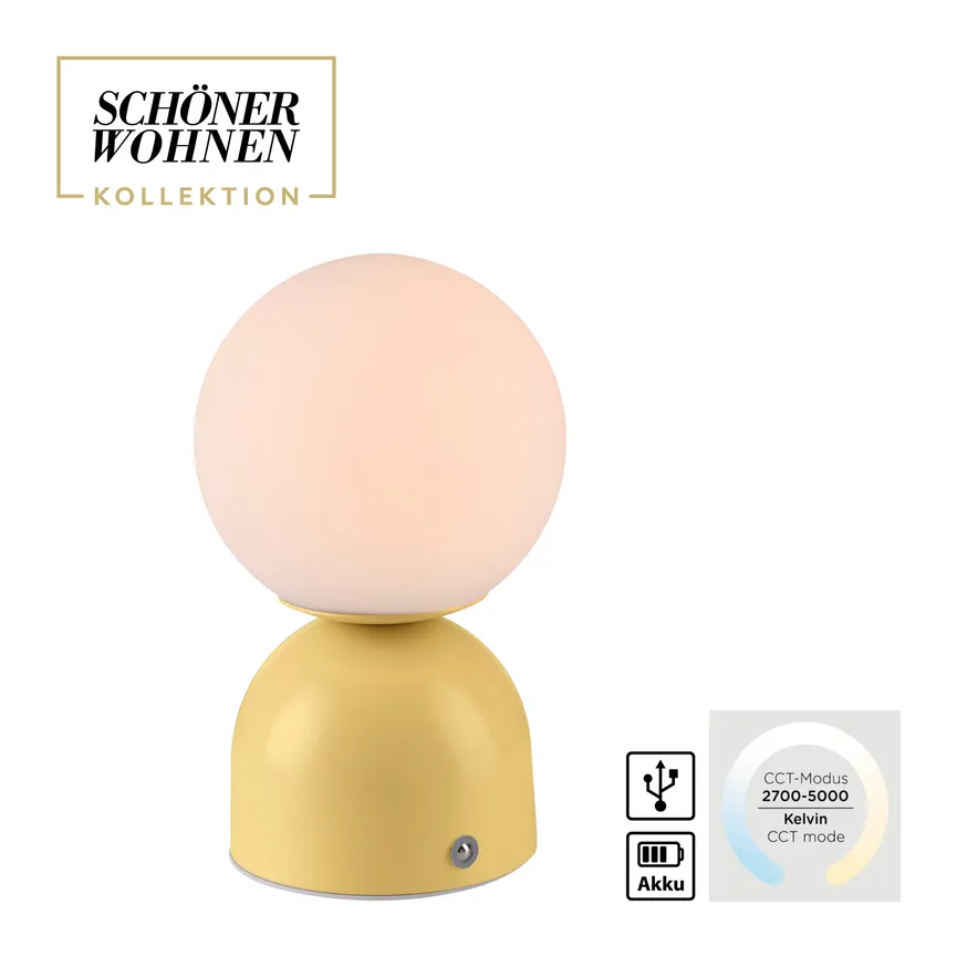 Akku-Tischleuchte "RUDI" detail