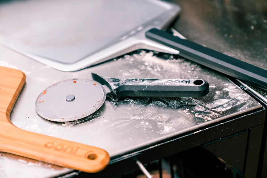 Pizzaschneider detail