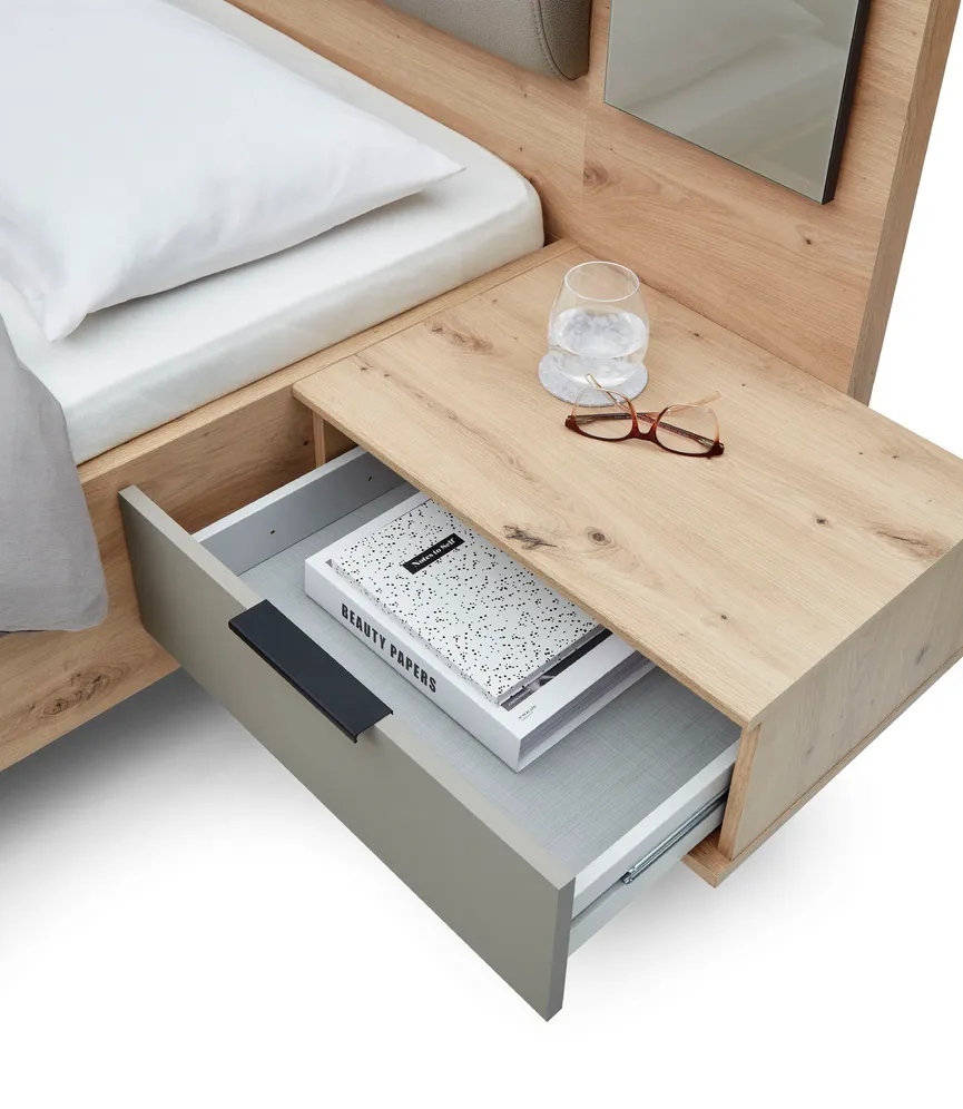 Bettanlage, LF 180x200 cm detail