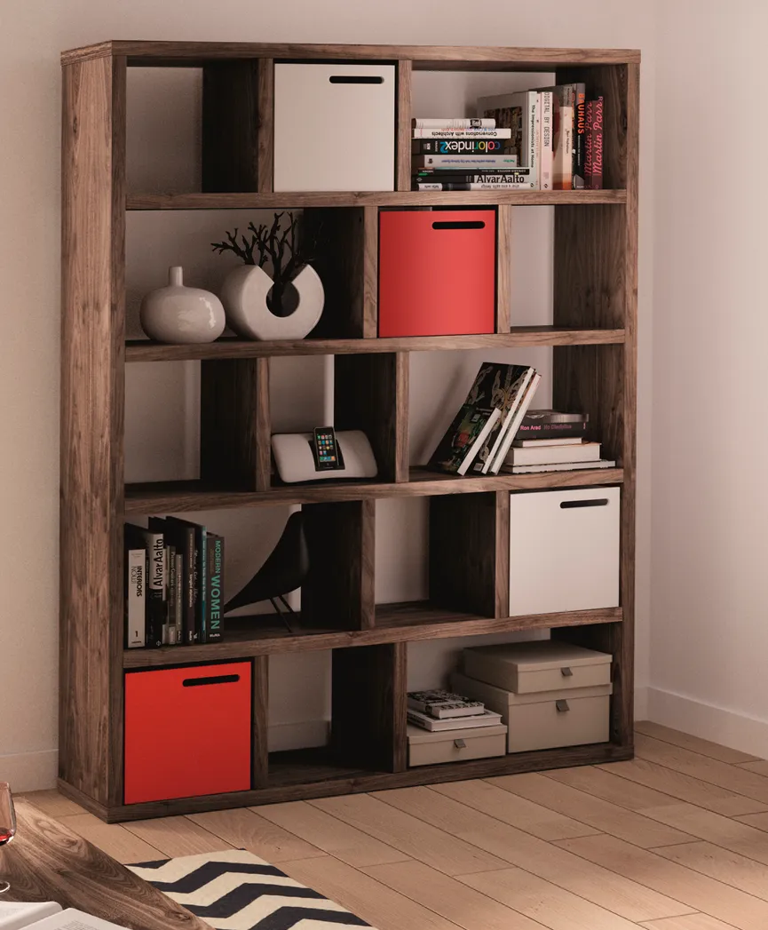 Bücherregal 5 milieu