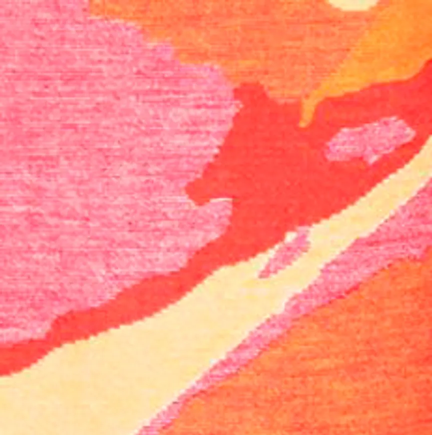 Wohndecke "Flower" pink material_farbe