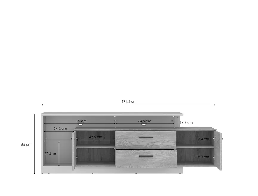 TV-Lowboard detail