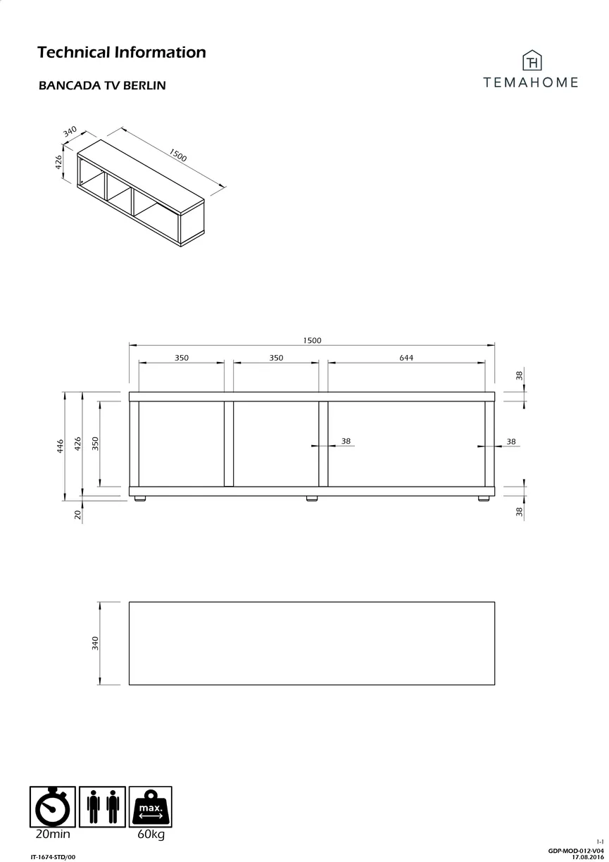 TV-Lowboard detail
