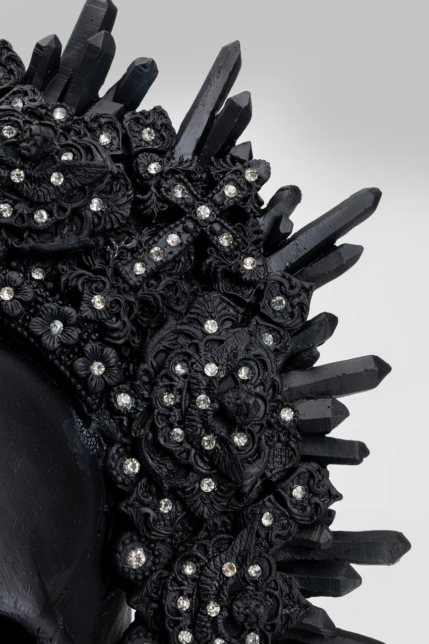 Figur "King Skull" schwarz detail