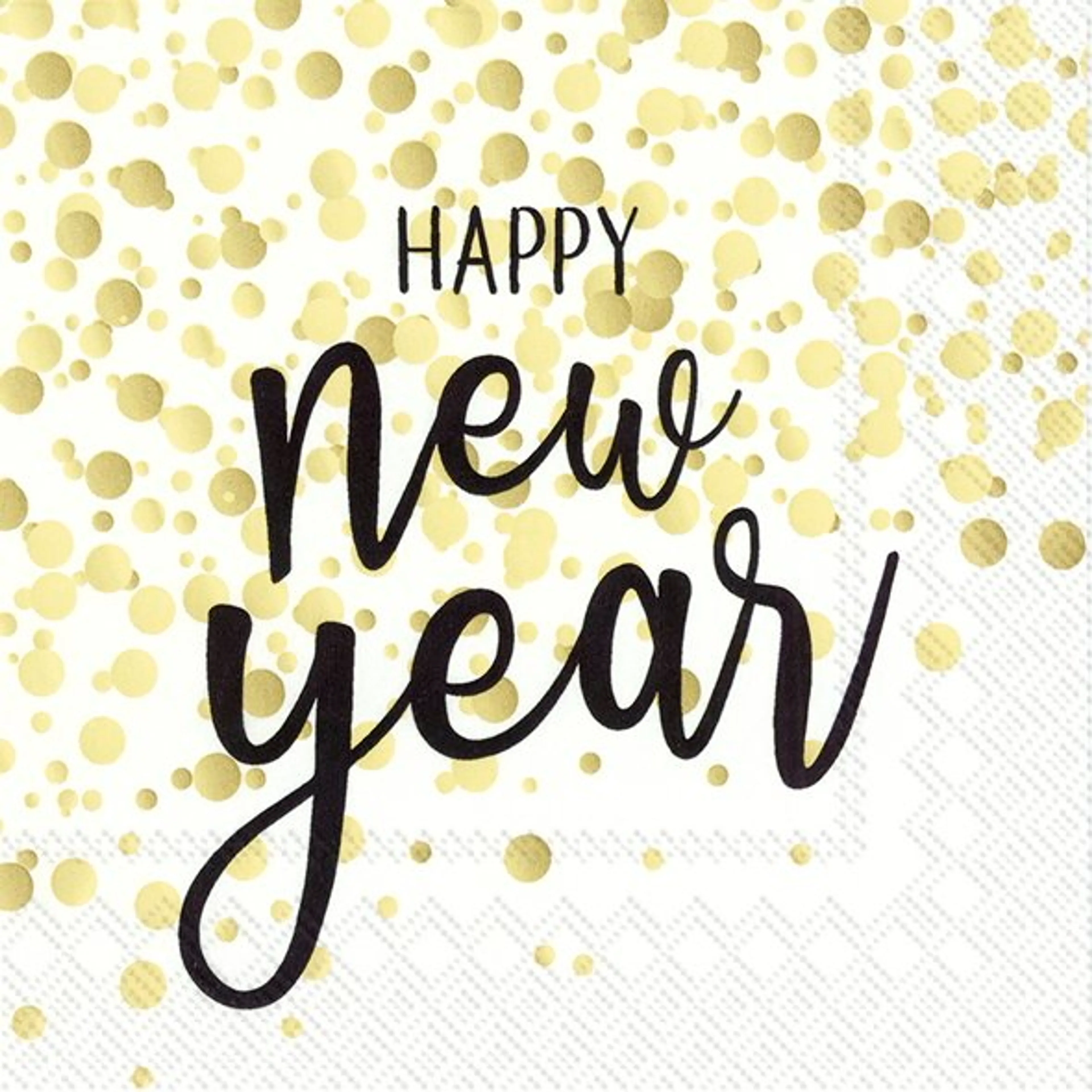 Serviette Confetti New Year 20tlg.
