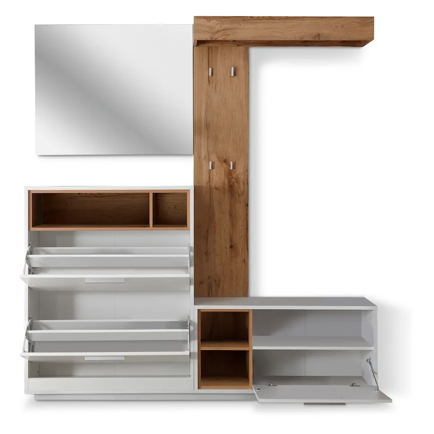 Kompaktgarderobe detail