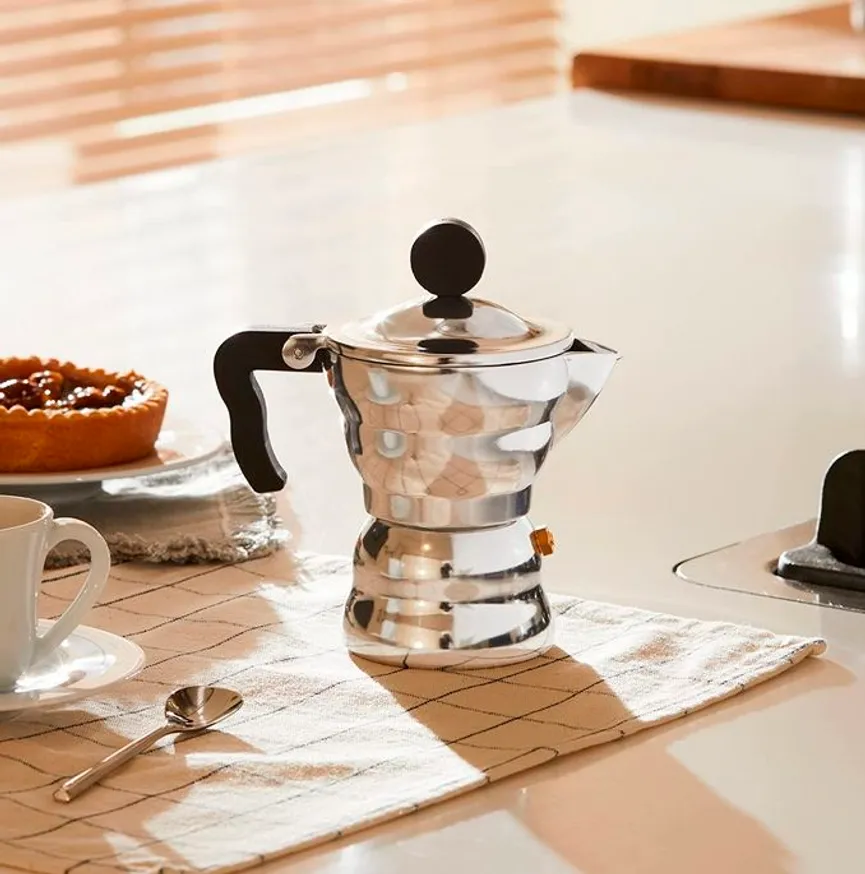 Espressokocher "Moka Alessi" material_farbe