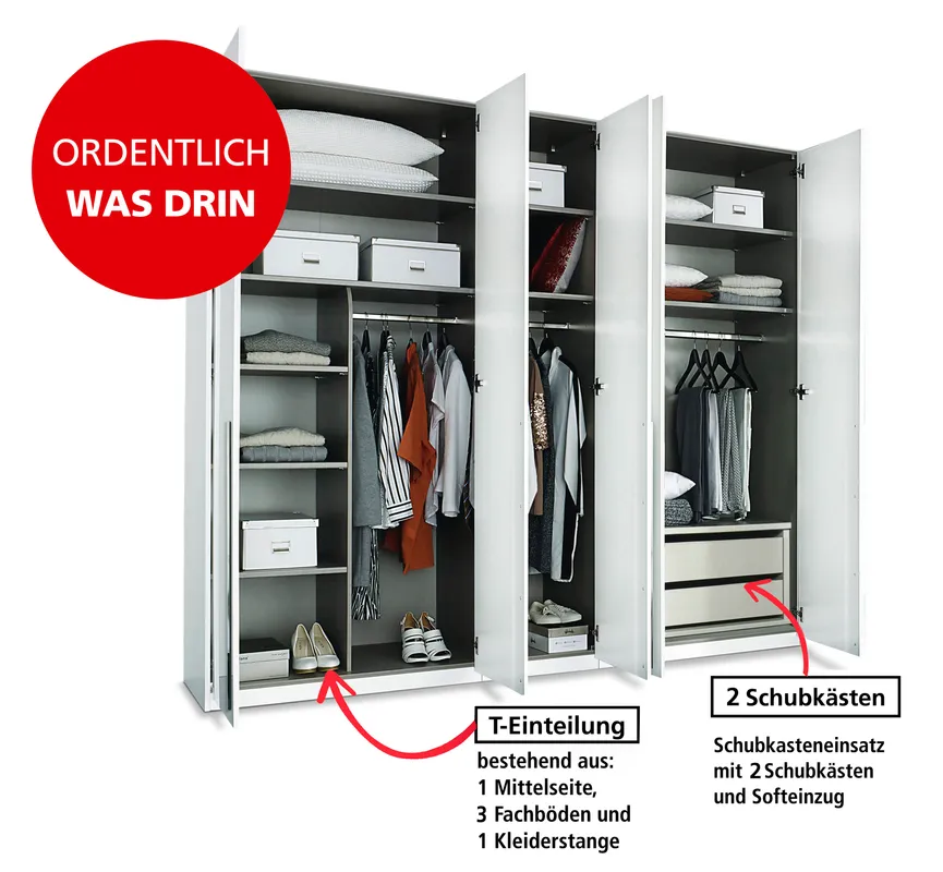 Zubehörpaket DTS 5-trg. hauptaufnahme