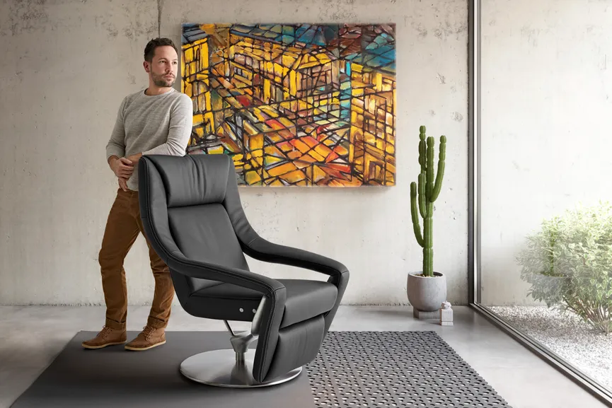 Sessel Yoko-5 DT nickel milieu
