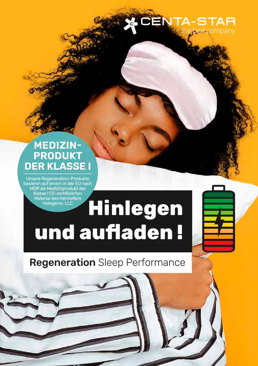 Ganzjahresbett Regeneration detail