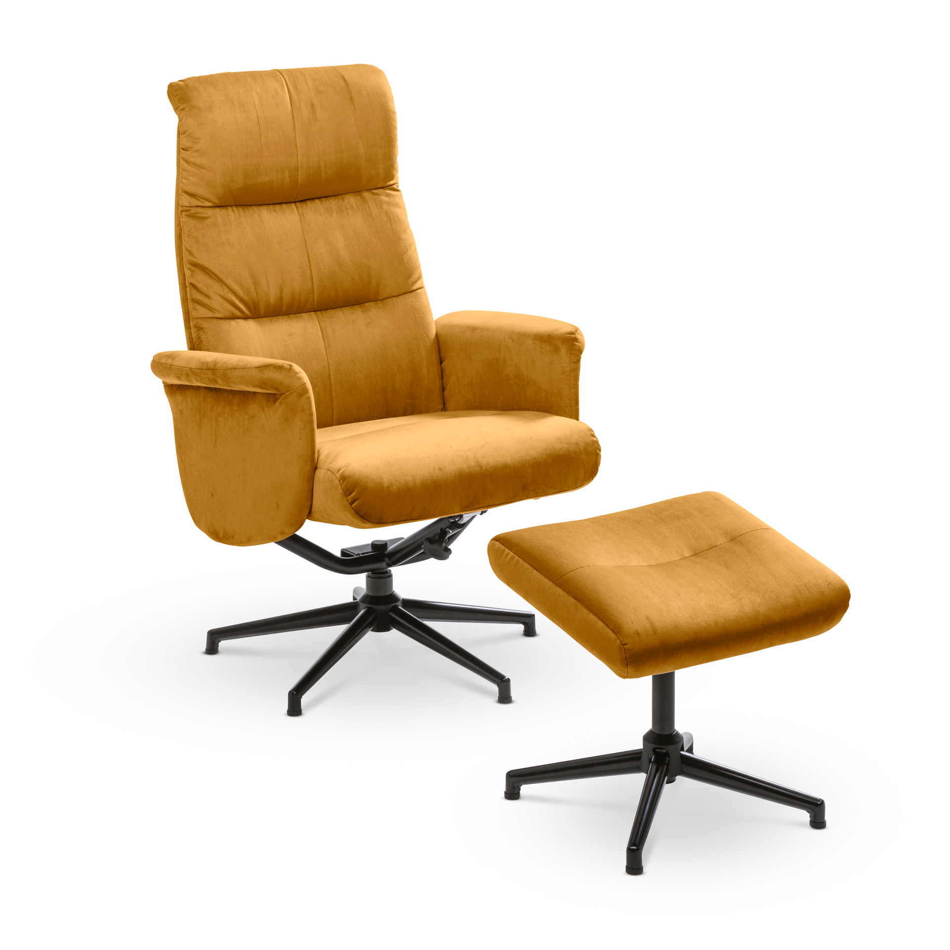 Sessel mit Hocker