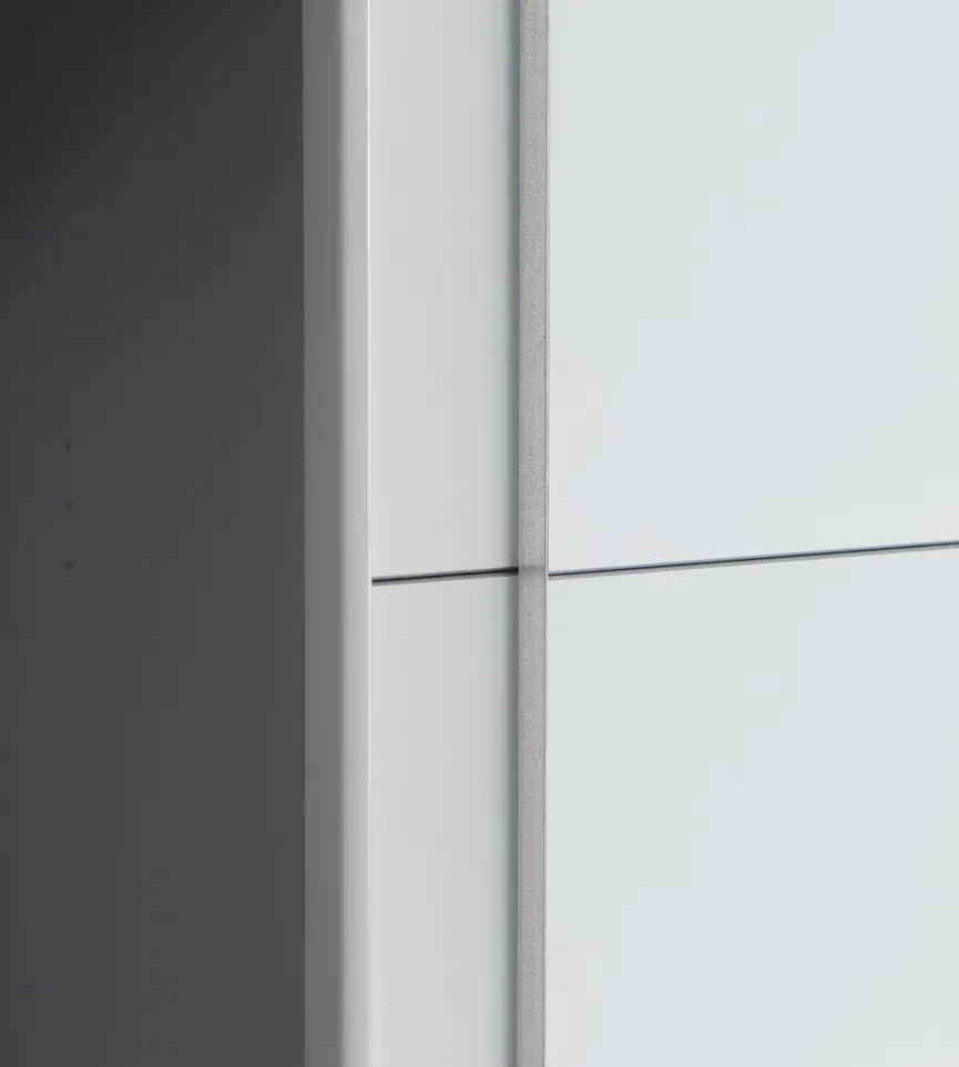 Schwebe-/Drehtürenschrank detail