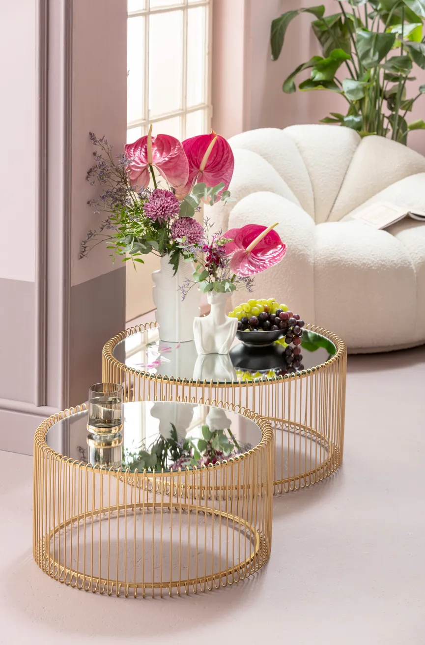 Couchtisch 2er Set milieu