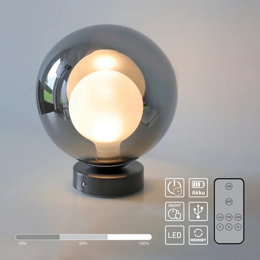 Akku-Tischleuchte "POPUP" detail