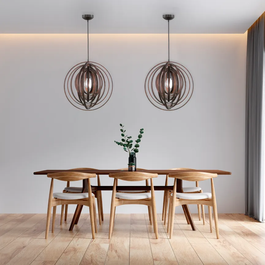 Pendelleuchte "Boolan" milieu