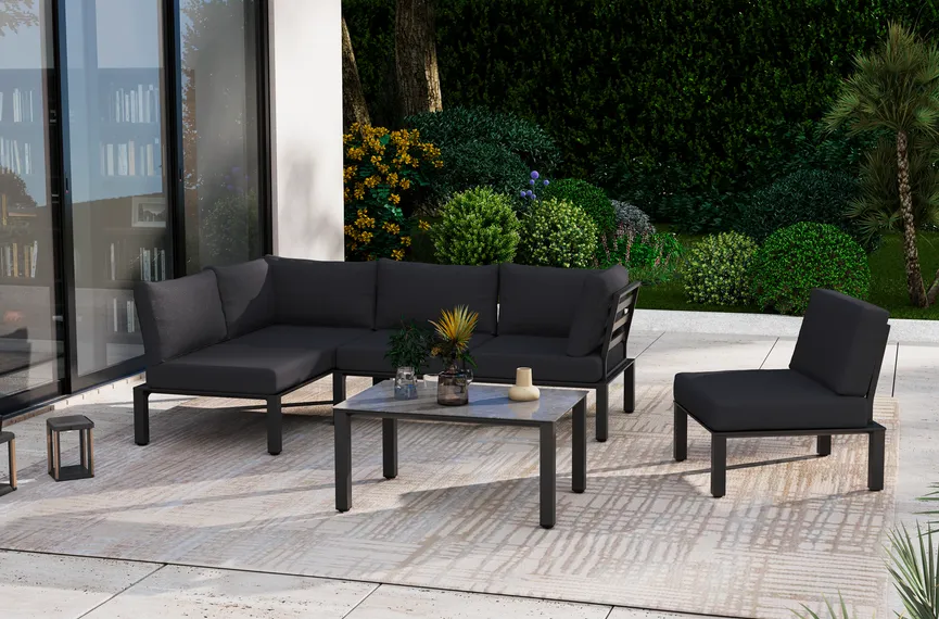Lounge-Modul IronGrey milieu