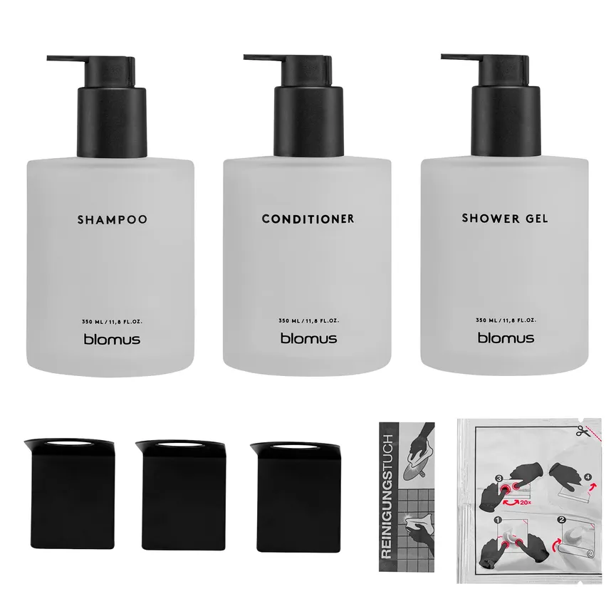 Glasflaschen Set Kirei detail