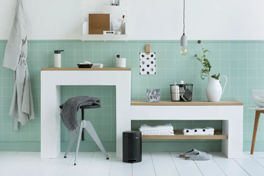 Treteimer 3 l Matt black milieu