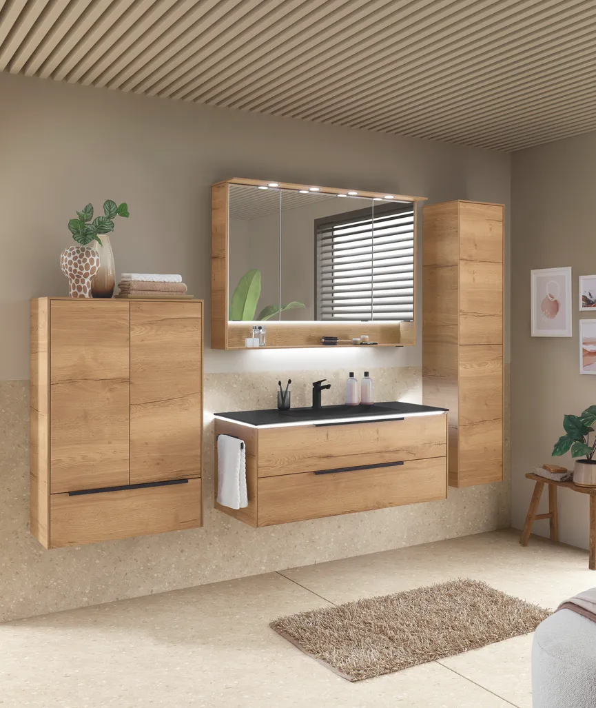 *Spiegelschrank inkl. Beleucht milieu