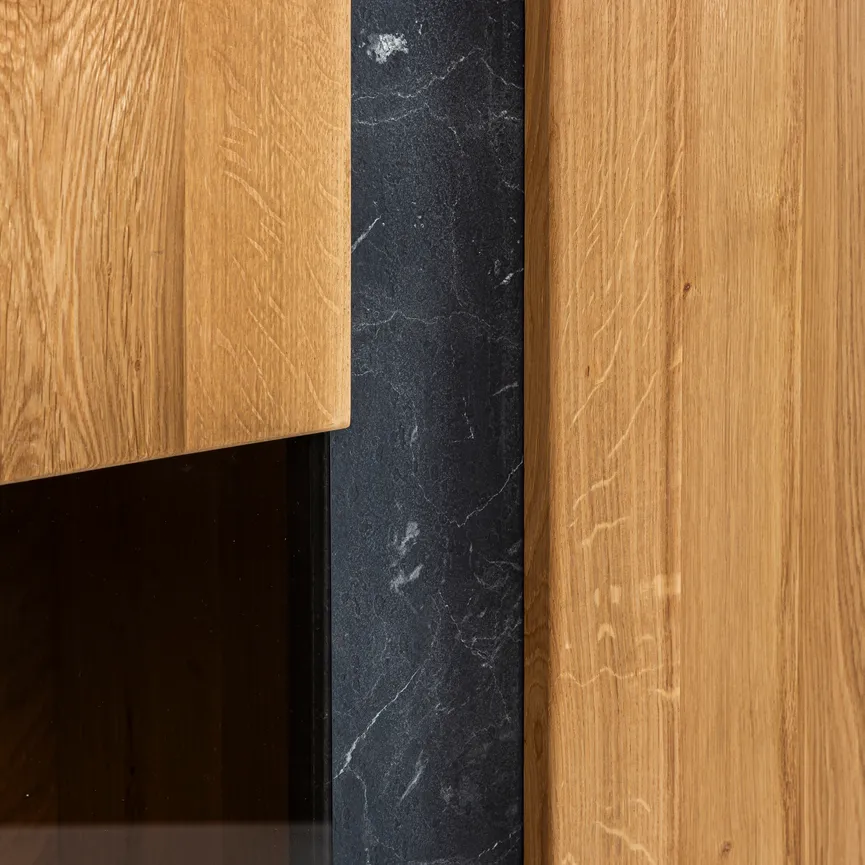 Vitrine 2-trg. detail