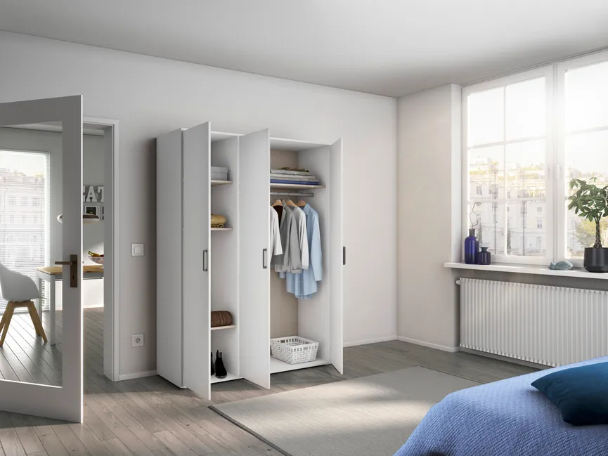 Drehtürenschrank 3-trg. milieu