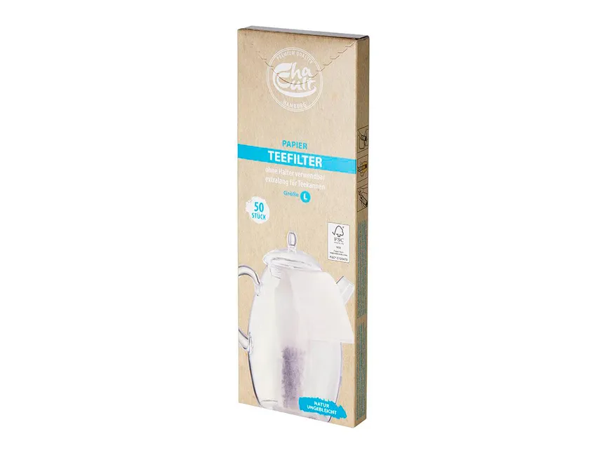 Tee-Papierfilter beige Größe L hauptaufnahme