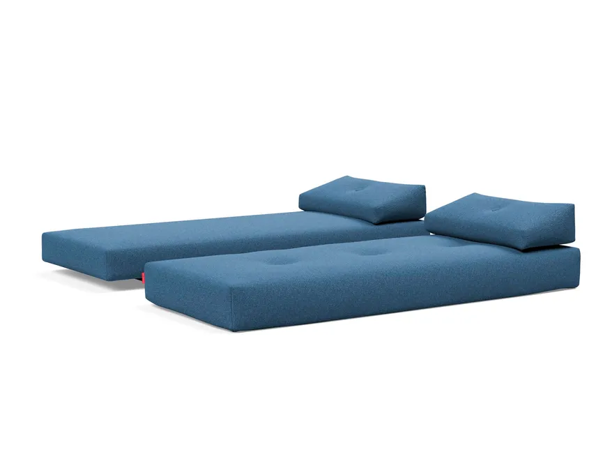 Klappsofa Indu schwarz detail