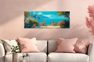 Wandbild 30 x 80 cm