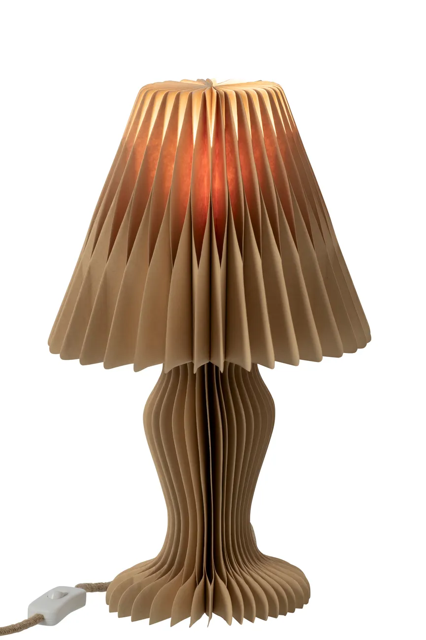 Tischleuchte orange detail