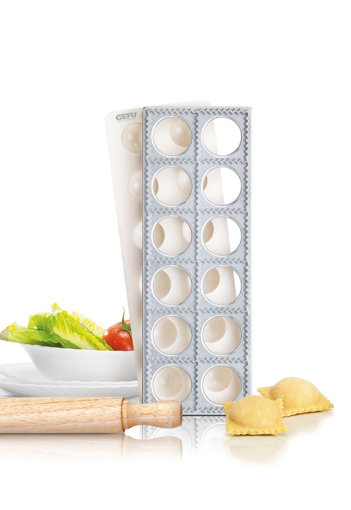 GEFU Ravioli-/Maultaschenbrett Weiß Tasca