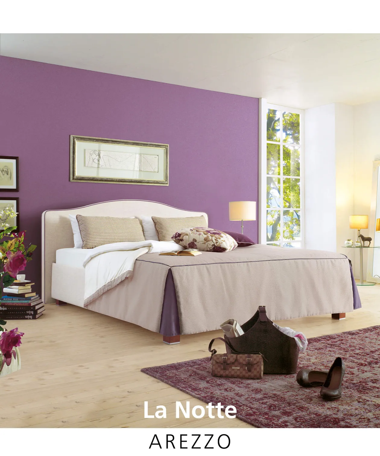 Polsterbett Arezzo Kollektion LaNotte