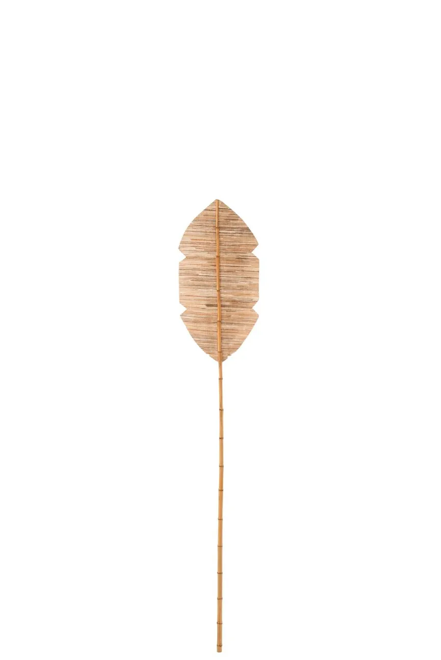 Dekoobjekt "Blatt" natur S hauptaufnahme