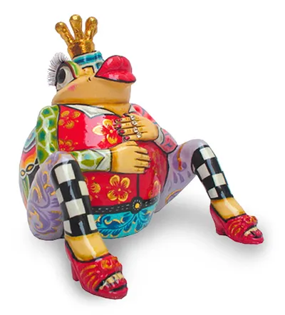 Deko-Frosch