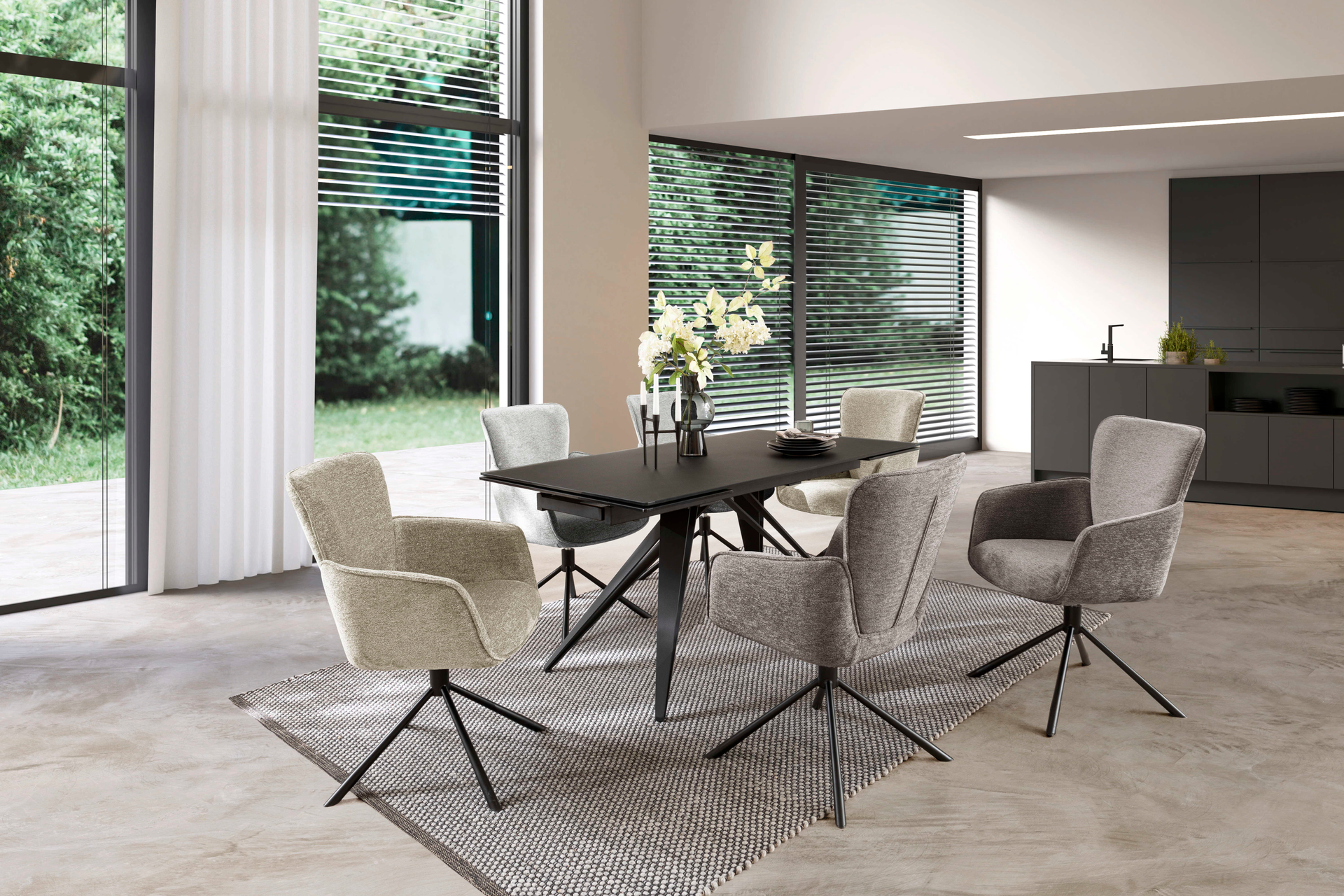 AL-Stuhl Schwarz milieu