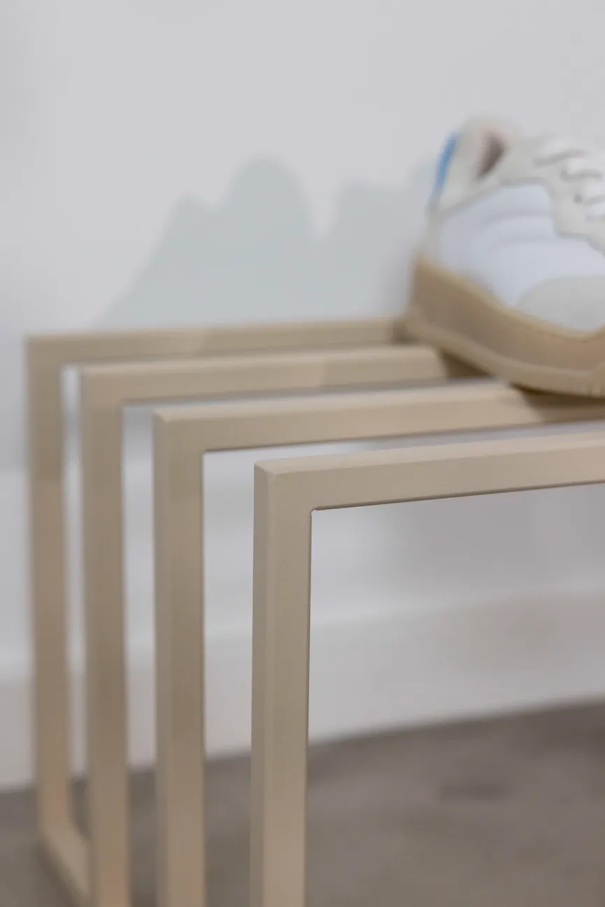 Schuhregal detail