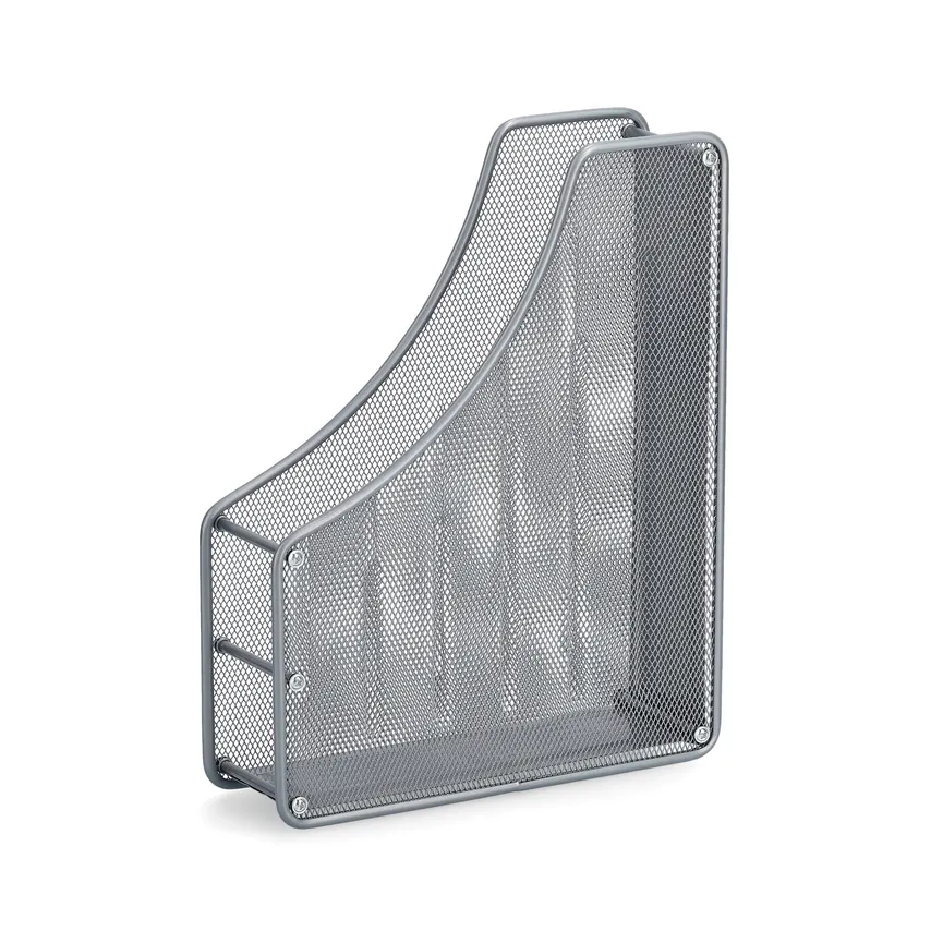 Stehsammler "Mesh" silber detail