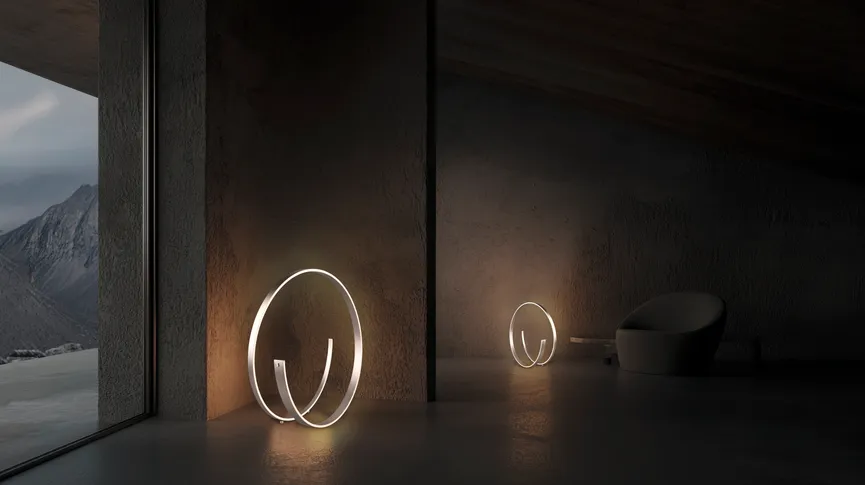LED-Tischleuchte "Cinardi" milieu