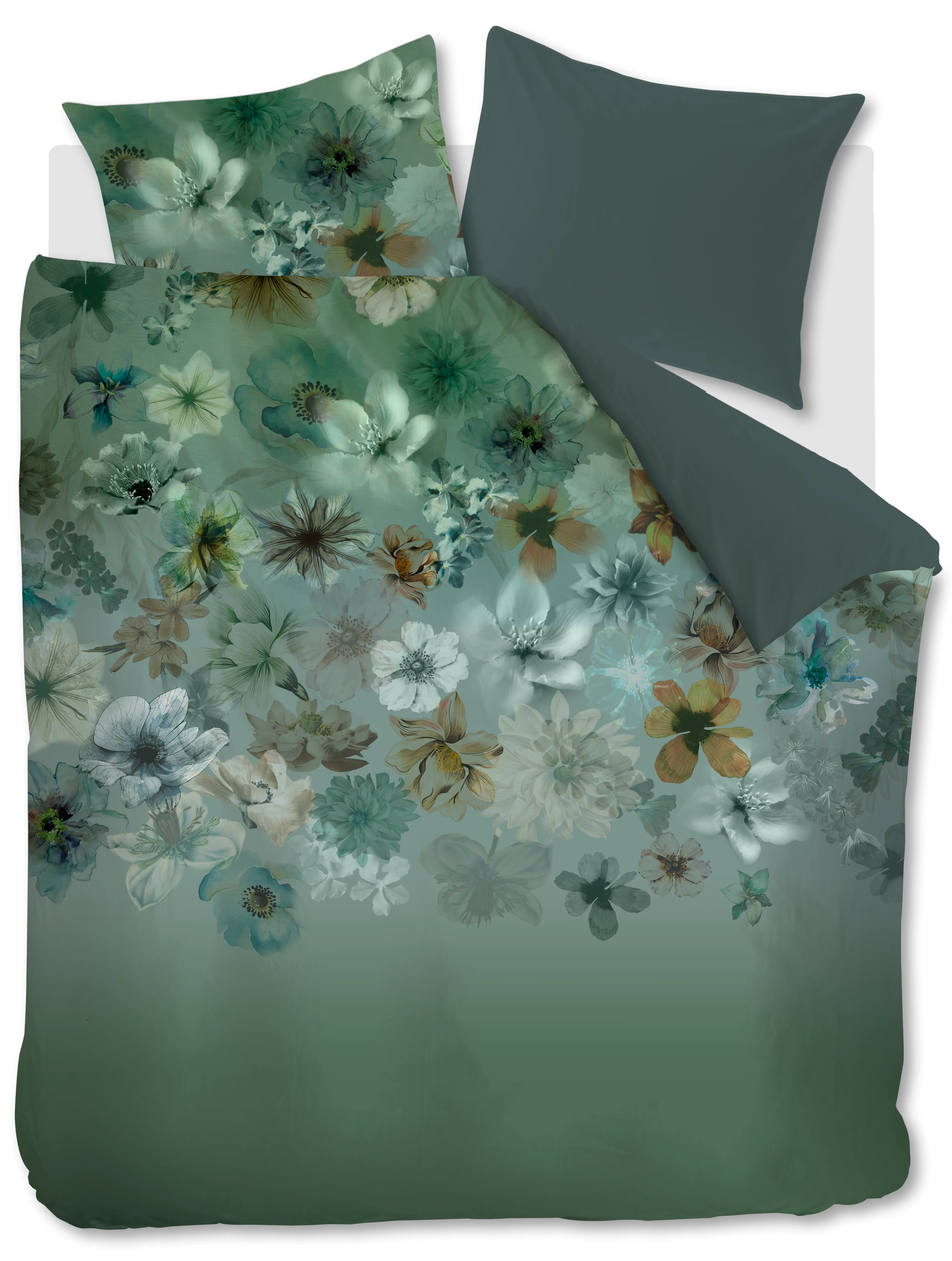 Bettwäsche Blumen 135 x 200 cm