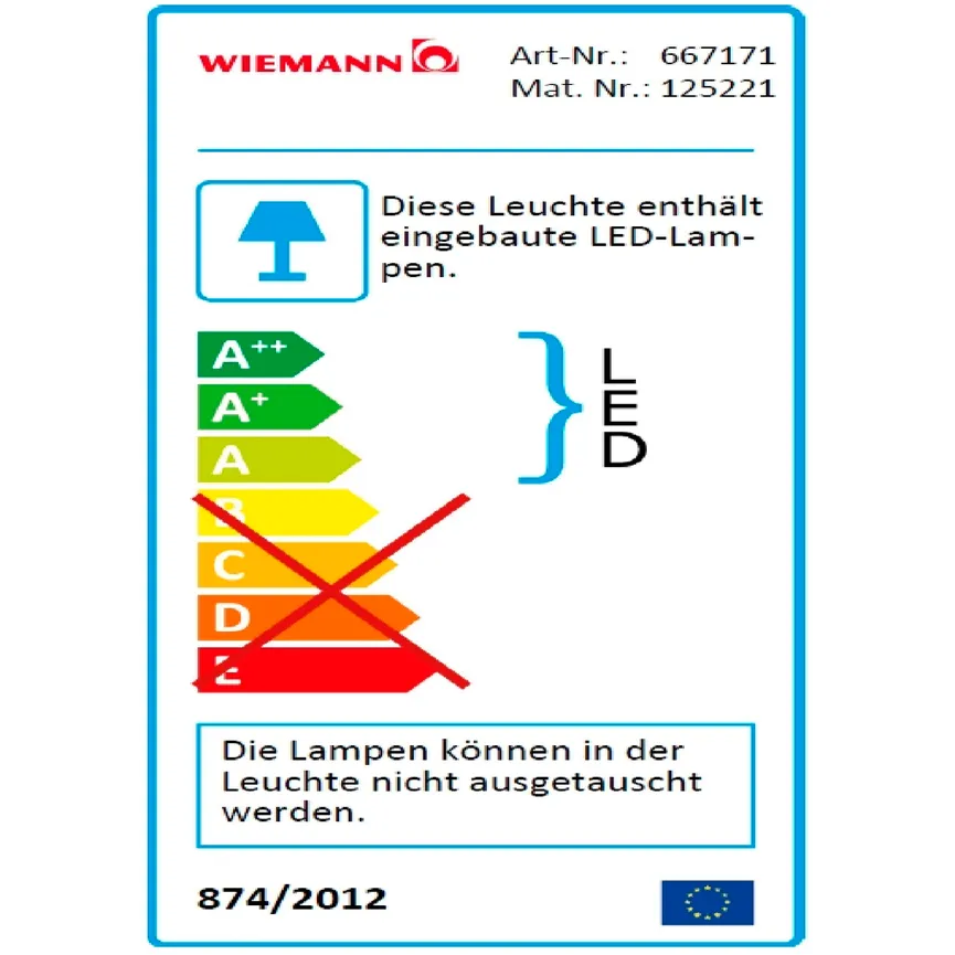 LED-Line-Aufbauleuchte energielabel