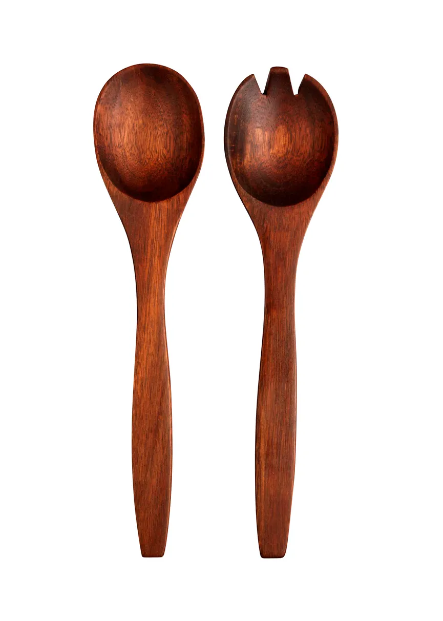 Salatbesteck "Wood" 2-tlg. hauptaufnahme