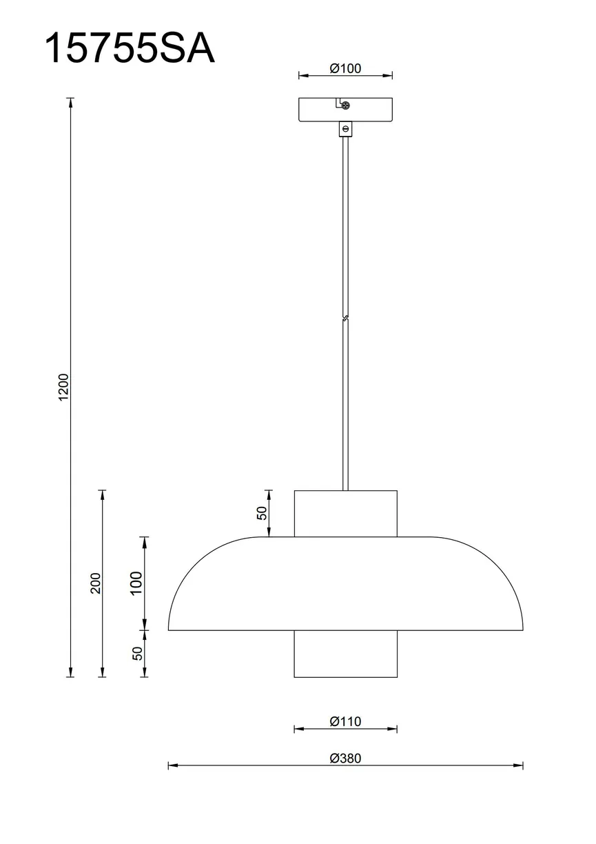 Pendelleuchte "Lowe" detail