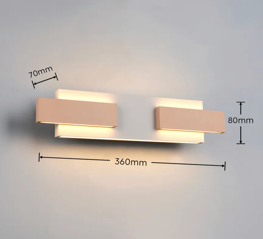 Wandleuchte "Rivera" detail