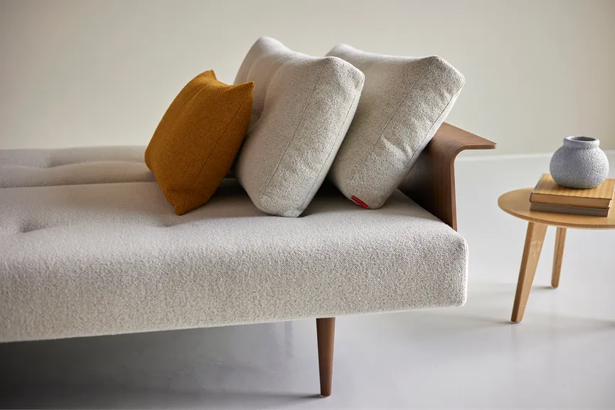 Sofa+AL dunkles Holz detail