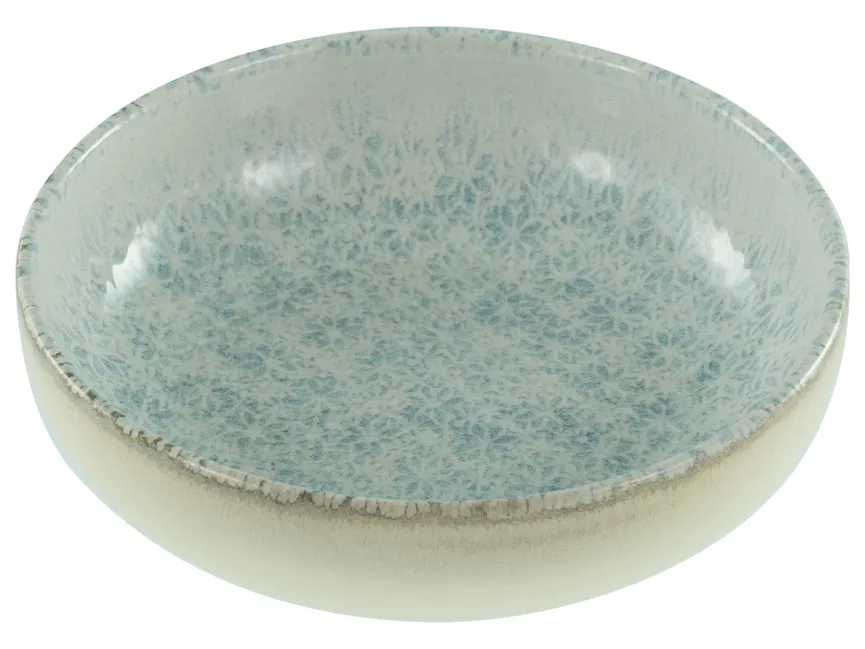 Müslischale "Emiliana" blau detail
