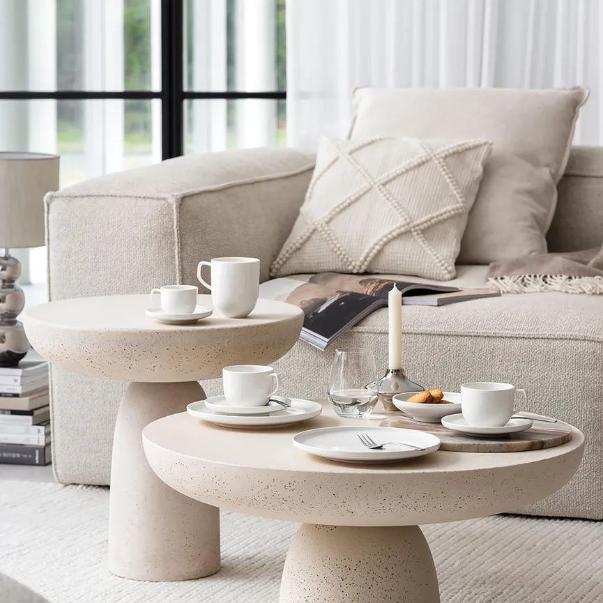 Kaffeeuntertasse "Afina" milieu